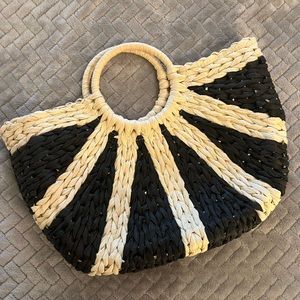 Woven handbag